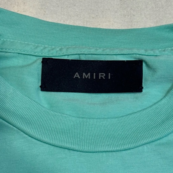 AMIRI Stars Logo Distressed Tshirt 🔥 - Picture 4 of 7